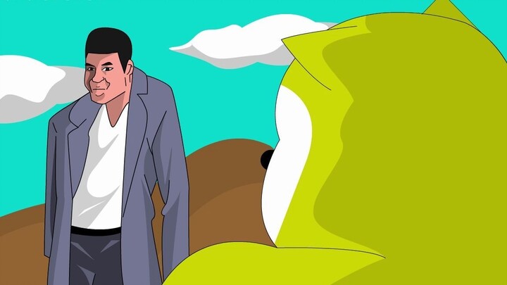 Gazi stole the dog, but introduced himself