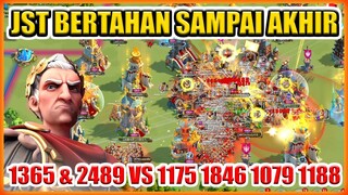 JST 1365 & 2489 MASIH BISA BERTAHAN DIGEMPUR MIMI 1175 1846 1079 1188  WAR KVK ROK !!