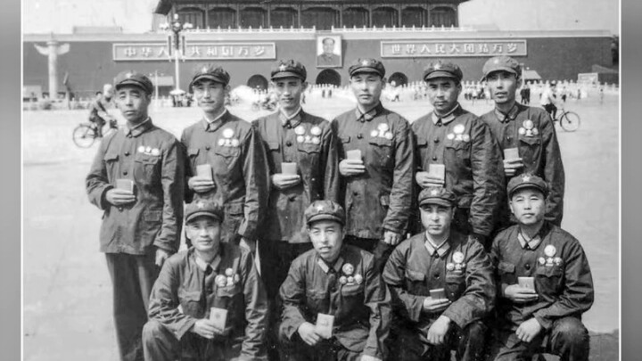 55 years ago, Chairman Mao met my great-grandfather in Beijing (back row, 5th from the left).