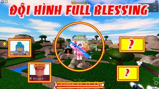 Giáo Sư Sử Dụng Đội Hình Full Blessing Cực Hiếm | ALL STAR TOWER DEFENSE