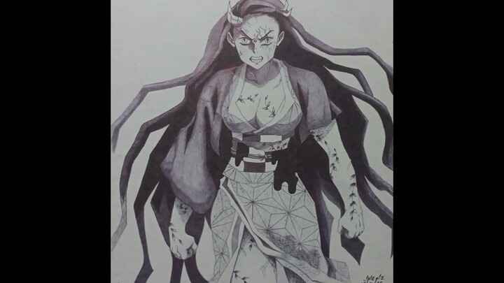NEZUKO of demon slayer (demon form)