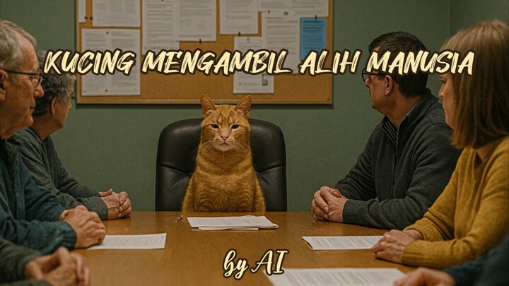 [AI] KUCING MENGAMBIL ALIH MANUSIA