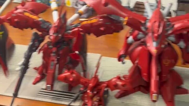 [Comparison] HG Nightingale! RE Nightingale! RG Nightingale! SD Nightingale! Mecha City Nightingale!