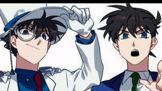 Kaito dan Kudo mengece😎 hehe😁