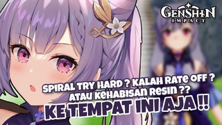 TEMPAT SANTAI TERBAIK ?!! Lokasi tempat terbaik buat kamu yang sedang stress main Genshin impact