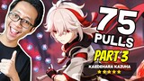 Pulling Kazuha's Banner with 75 Pulls | Part 3