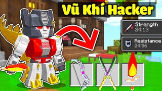 BEDWARS KHANGG TROLL NOOB TEAM BẰNG VŨ KHÍ HACKER VÀ CUNG SIÊU CẤP PRO VIP TRONG MINI WORLD