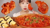 쫀득 매콤🔥 매운 도가니 먹방 Spicy Knee cartilage of a cow [eating show]mukbang korean food