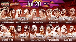 NJPW G1 Climax 35 (Day 2) - 20 July 2025