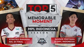 TOP 5 MEMORABLE MOMENT MPL INDONESIA SEASON 1