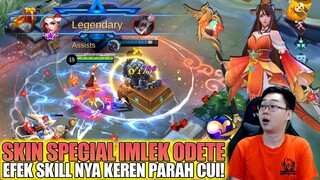 SKIN SPECIAL TER KEREN! ODETTE SPECIAL IMLEK - EFEK SKILL NYA MANTUL PARAH! + 3000 REEDEM CODE