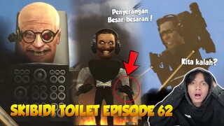 EPISODE 62 SKIBIDI TOILET TERBARU@DaFuqBoom! Penyerangan besar-besaran Scientist Toilet & G-man boss