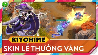 Onmyoji Arena | Review skin lễ thưởng vàng KiyoHime Thanh Cơ, x2 nọc độc