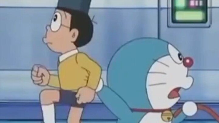 Nobita berkenalan dengan Doraemon