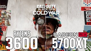 Call of Duty Black Ops Cold War (Beta) on Ryzen 5 3600 + RX 5700 XT 1080p, 1440p benchmarks!