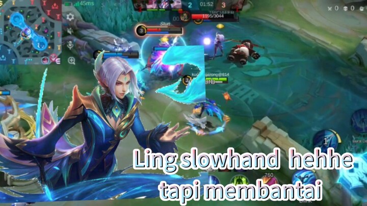 Ling slowhand menggila mlbb