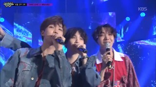 Fake Love BTS Music Bank Off Air Funny Clip