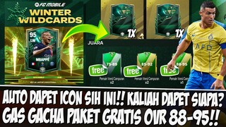 📌KALIAN DAPET APA? GACHA GRATIS PAKET PEMAIN OVR 88 - 95 EVENT WINTER WILDCARD EA SPORT FC 24 MOBILE