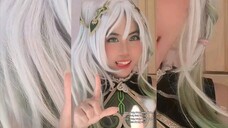 Nahida Genshim Impact fun cosplay compilation by Tamacchi | mukbang, dance 🌱