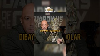 vin diesel dibayar 54 juta US untuk mengucapkan "I AM GROOT" #shorts #short #iamgroot #shortsfeed