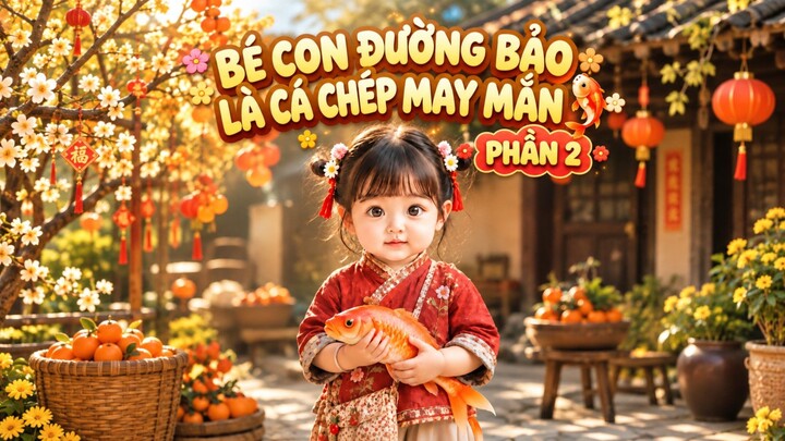 TRỌN BỘ - BÉ CON ĐƯỜNG BẢO LÀ CÁ CHÉP MAY MẮN PHẦN 2