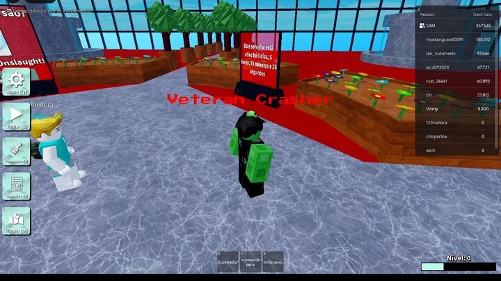 DESTRUINDO UM CARRO NA CASA DO "AH MEU MANO, VAMOS CONCODAR NÉ MEU MANO" AS 3:00 AM, ROBLOX