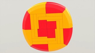 Simple building block disc