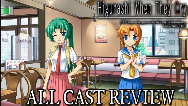 ALL CAST REVIEW | Higurashi When They Cry Ch.1 Onikakushi [BONUS EPISODE]