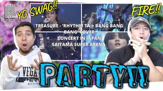 TREASURE ‘RHYTHM TA + BANG BANG BANG’ COVER CONCERT IN JAPAN SAITAMA | REACTION