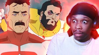 Omni-Man Vs immortal!! Invincible Episode 7 Reaction