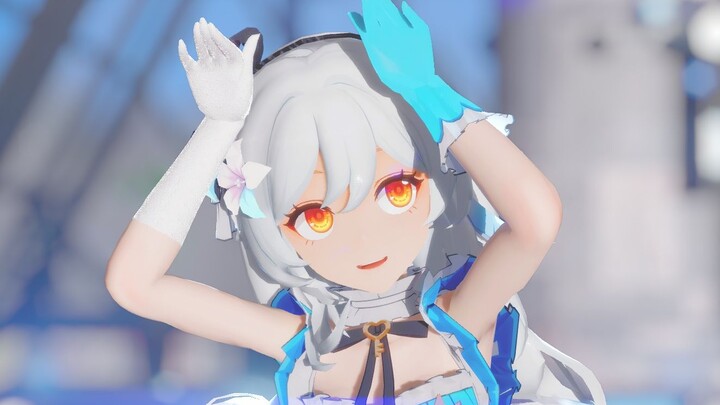 💗Cute rock, but white haired 💗
