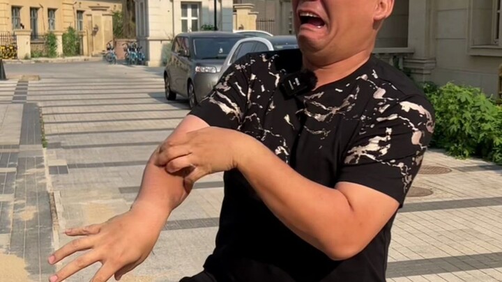 友友们，你们还见过什么样的狠人？