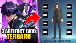 GILA! 3 Artifact Terbaru Lvl80 OVERPOWER Parah! Wajib Punya! | Solo Leveling: ARISE