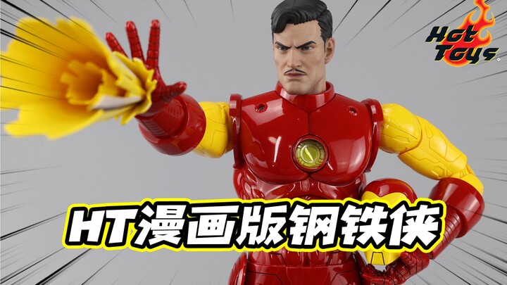Have you ever seen an Iron Man riding “fire-and-ice wheels”?