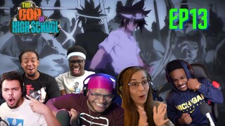 SEITEN TAISEI | THE GOD OF HIGH SCHOOL EPISODE 13 ( FINALE ) BEST REACTION COMPILATION