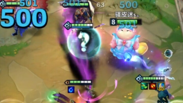 The jungle monster dropped a Hextech item.