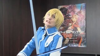 [Self-made subtitles] Shimazaki Nobunaga borrowed Kirito's big move