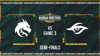 Game 3 Highlights: Team Secret vs Team Spirit | BO3 | Riyadh Masters 2022 Group Stage