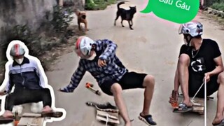 THỬ CHẠY XE TỰ CHẾ |Try driving a homemade racing car on the road | CQT