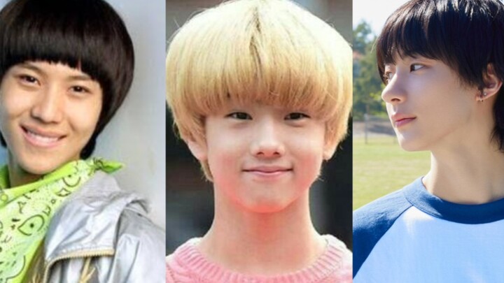 SM บอยแบนด์รุ่นพี่ตอนเดบิวต์ใส่หมวกกันน็อก
