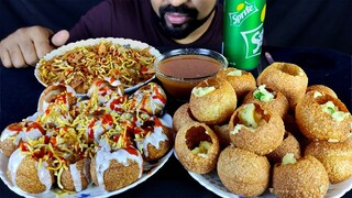 FUCHKA/ PANIPURI/ GOLGAPPA, DOI FUCHKA/ DAHI PURI & CHOTPOTI ASMR MUKBANG EATING SHOW | #LiveToEATT