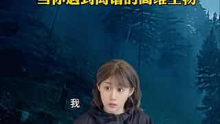 When You Encounter an Absurd High-dimensional Being