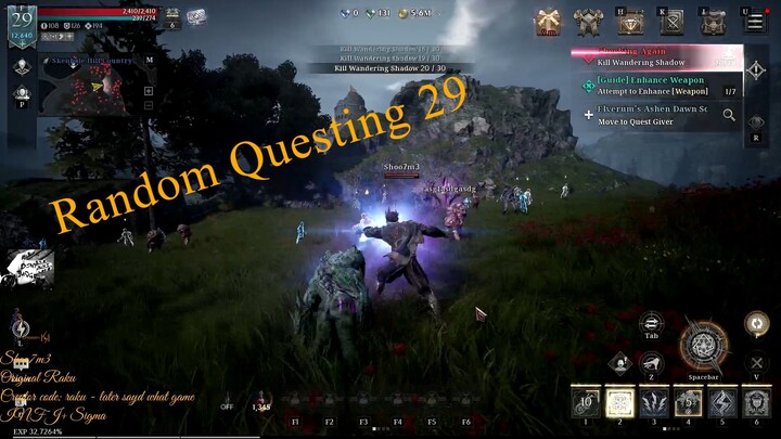 Raven 2 PC Gameplay lvl 29 elementalist Questing