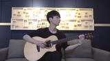 (Naruto Hayate Den) Silhouette - Jung Sung Ha - Cover Gitar Fingerstyle