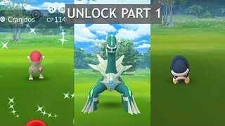 New catches Shiny Legendary Dialga, Cranidos and more.
