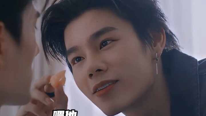 To be honest, he is really good at flirting, and he is full of the charming and dangerous aura that 