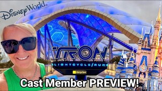 TRON LIGHTCYCLE - Cast Preview - Disney's Magic Kingdom