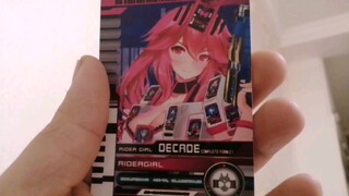 【DECADE】Kamen Rider girly deck