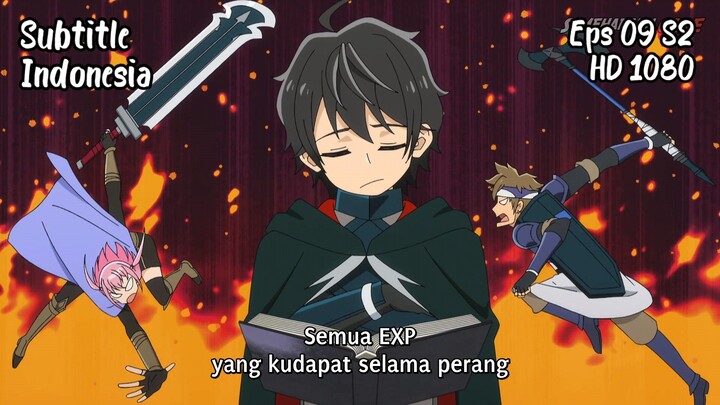 Eps 09 S2 Hell Mode Yarikomizuki/ Gamer Hardcore Mendominasi Didunia Lain sub indo