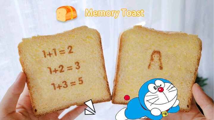 Làm món bánh mì giúp trí nhớ trong Doraemon